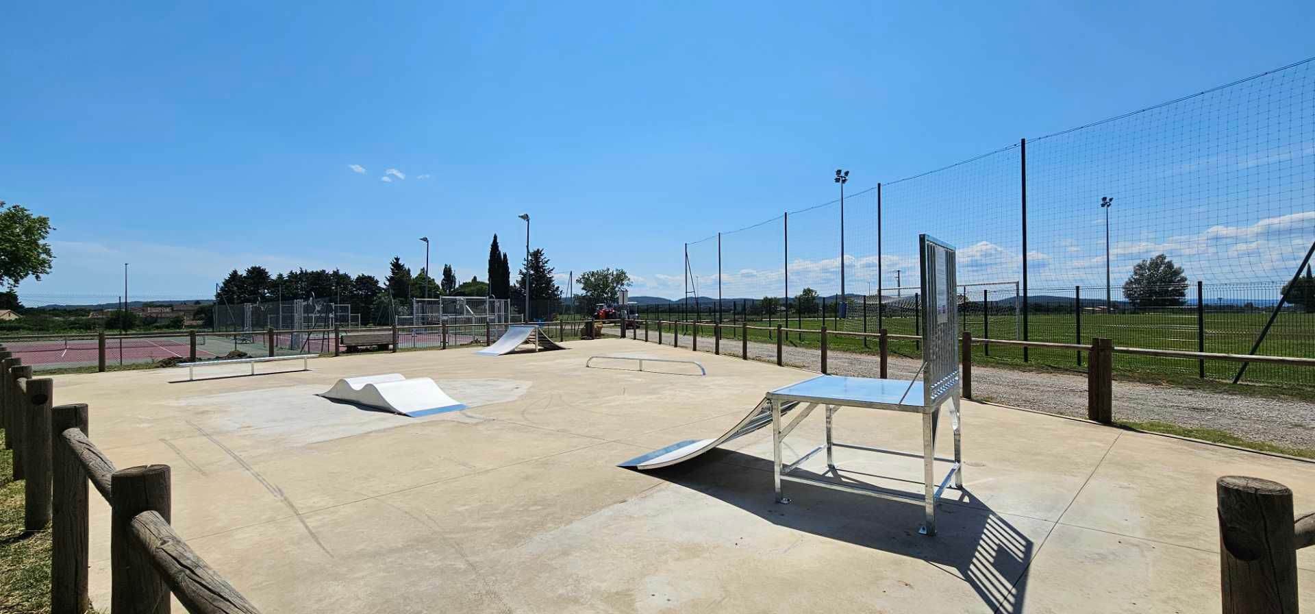 Création dun équipement sportif vers Agde, Béziers par Serrano Entreprise