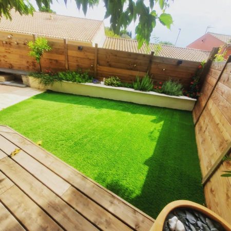 Aménagement extérieur sur Béziers d'un jardin