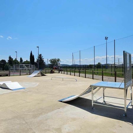 Création dun équipement sportif vers Agde, Béziers par Serrano Entreprise